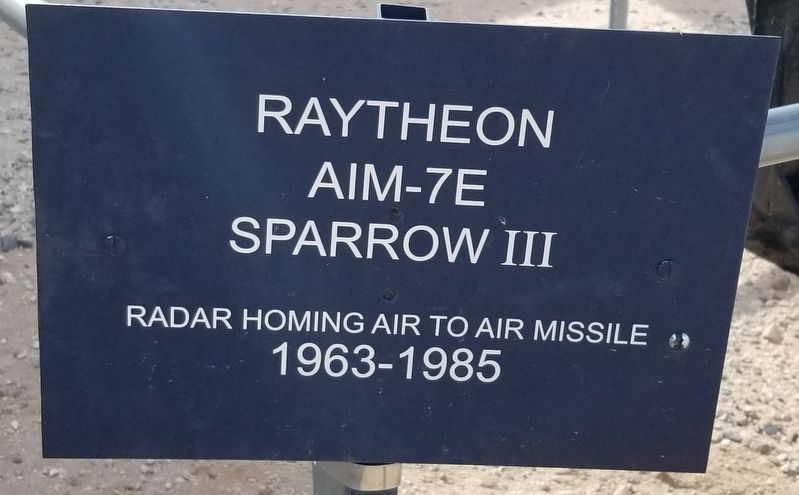 Raytheon AIM-7E Sparrow III Marker image. Click for full size.