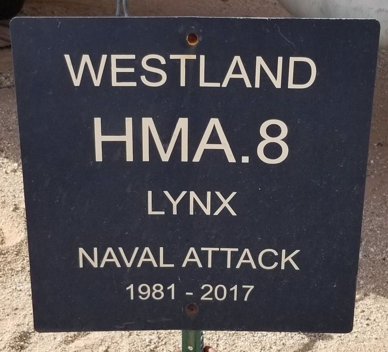 Westland HMA.8 Marker image. Click for full size.
