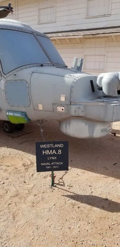 The Westland HMA.8 and Marker image. Click for full size.