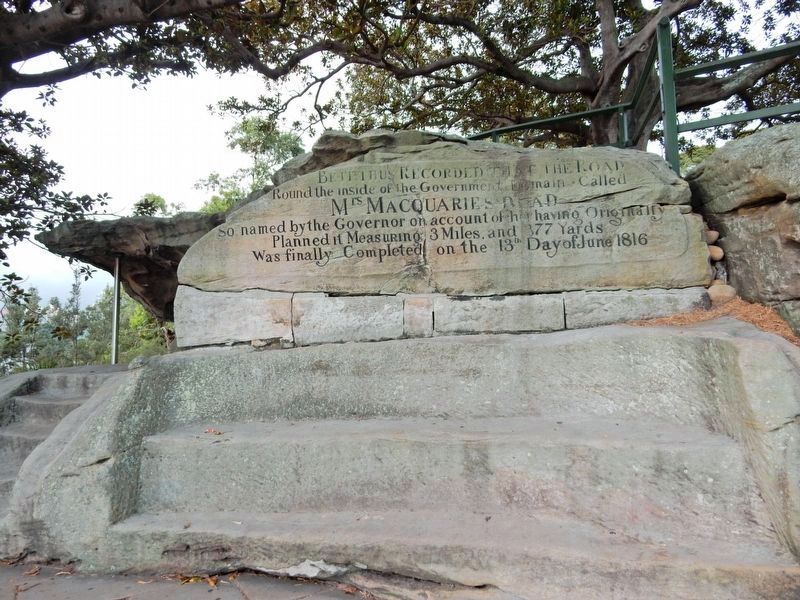 Mrs Macquaries Chair image. Click for full size.