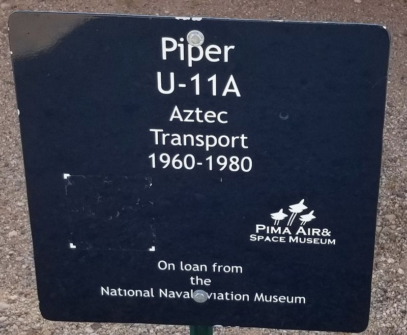 Piper U-11A Marker. Click for full size. Piper U-11A Marker image. Click for full size.