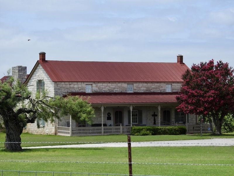 Welgehausen Ranch House and Marker image. Click for full size.