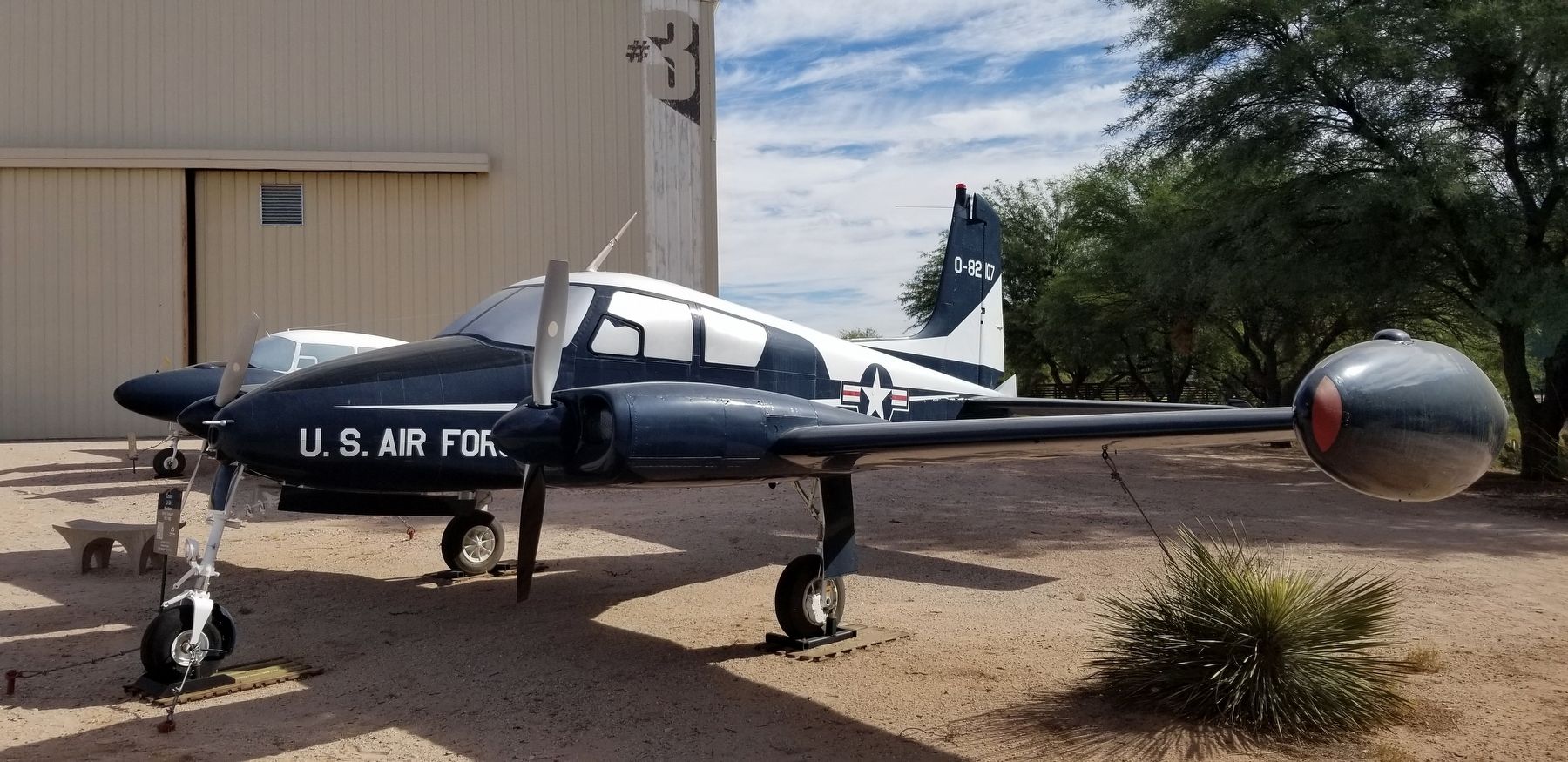 The Cessna U-3A (310). Click for full size. The Cessna U-3A (310) image. Click for full size.