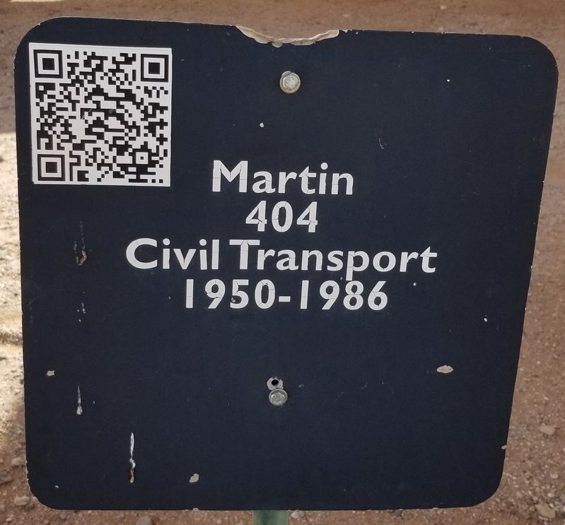 Martin 404 Marker image. Click for full size.