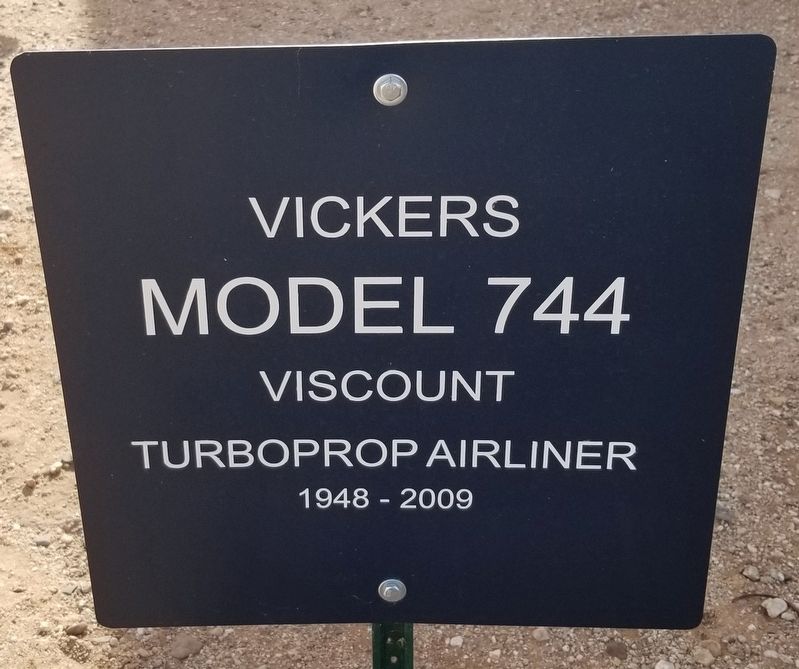 Vickers Model 744 Marker. Click for full size. Vickers Model 744 Marker image. Click for full size.