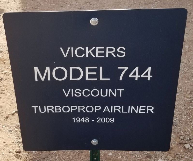 Vickers Model 744 Marker image. Click for full size.