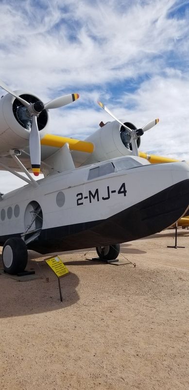 The Sikorsky JRS-1 (S-43) and Marker. Click for full size. The Sikorsky JRS-1 (S-43) and Marker image. Click for full size.