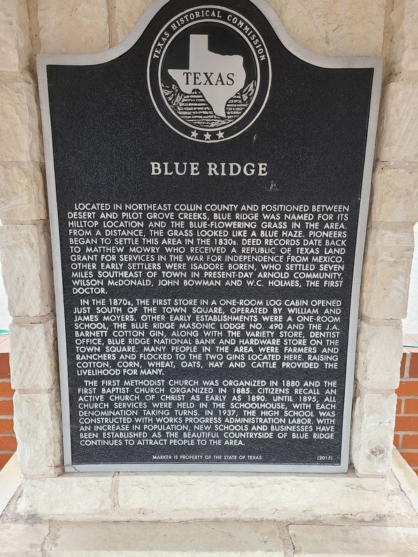 Blue Ridge Marker image. Click for full size.