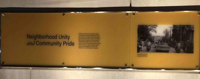 Neighborhood Unity and Community Pride Marker image. Click for full size.