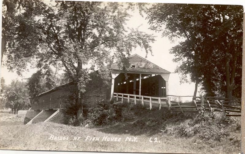The Old Fish House Covered Bridge image. Click for full size.