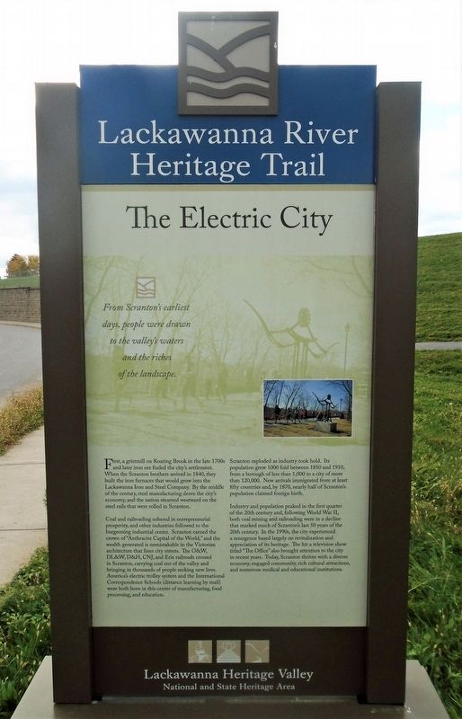 The Electric City Marker image. Click for full size.