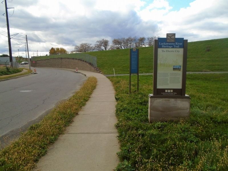 The Electric City Marker image. Click for full size.