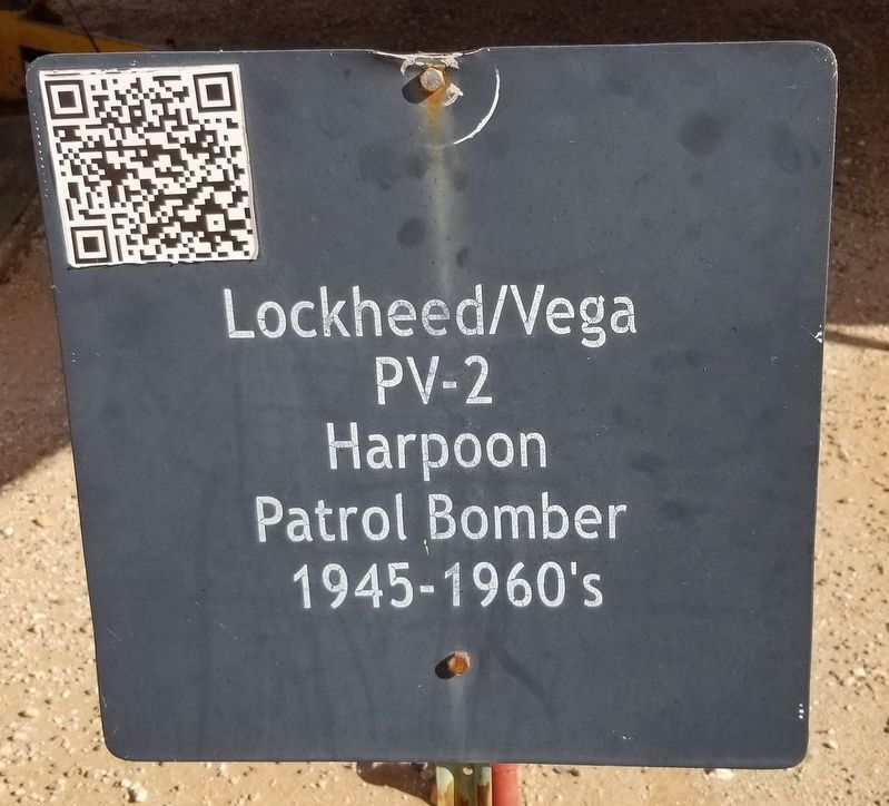 Lockheed/Vega PV-2 Marker. Click for full size. Lockheed/Vega PV-2 Marker image. Click for full size.
