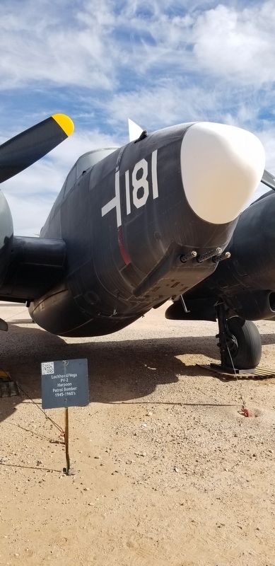 The Lockheed/Vega PV-2 Harpoon and Marker. Click for full size. The Lockheed/Vega PV-2 Harpoon and Marker image. Click for full size.