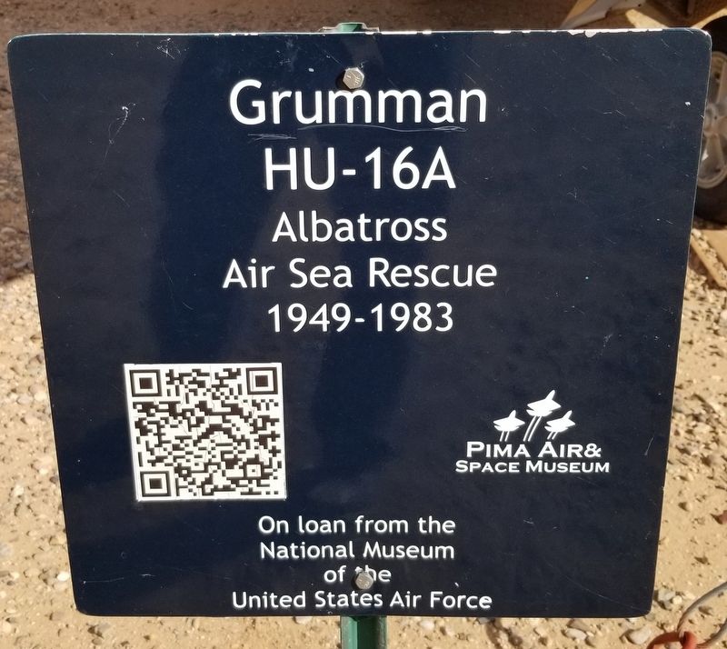 Grumman HU-16A Marker. Click for full size. Grumman HU-16A Marker image. Click for full size.