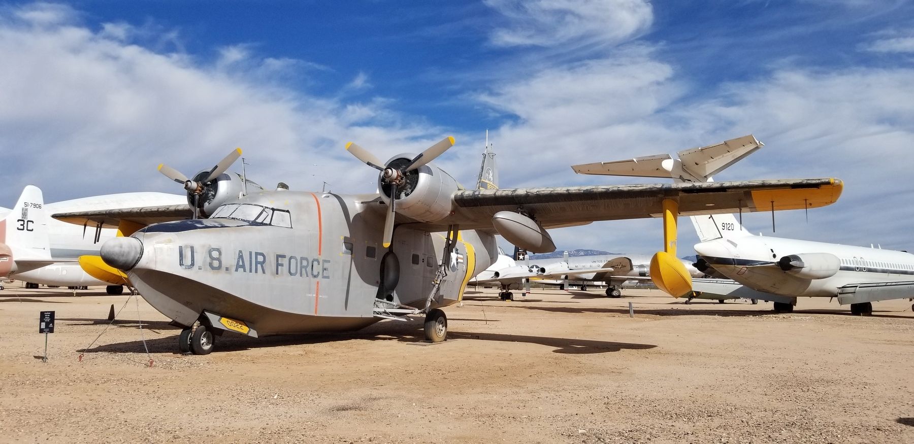 The Grumman HU-16A. Click for full size. The Grumman HU-16A image. Click for full size.