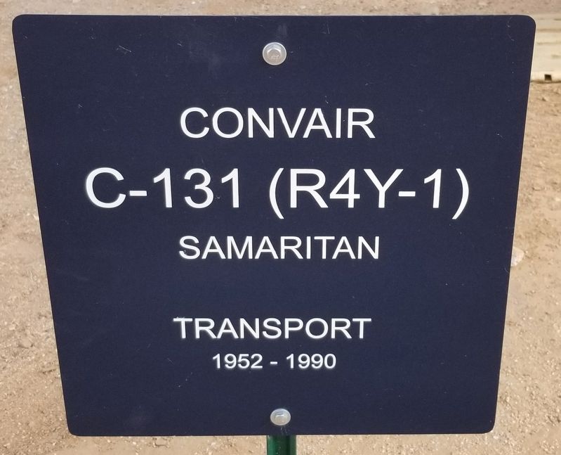 Convair C-131 (R4Y-1) Marker. Click for full size. Convair C-131 (R4Y-1) Marker image. Click for full size.