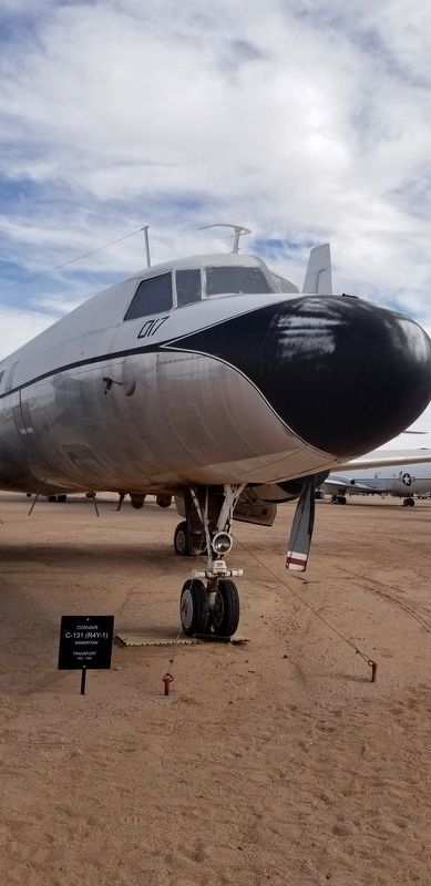 The Convair C-131 (R4Y-1) and Marker. Click for full size. The Convair C-131 (R4Y-1) and Marker image. Click for full size.