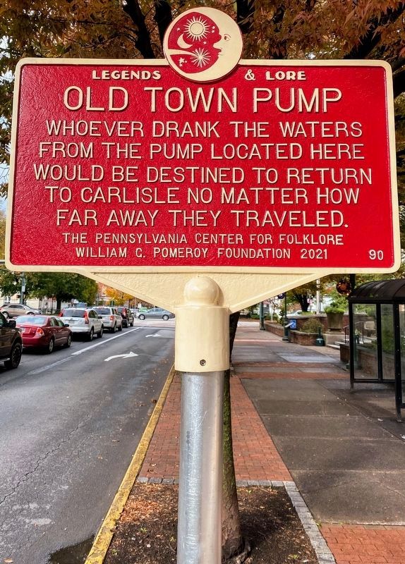 Old Town Pump Marker. Click for full size. Old Town Pump Marker image. Click for full size.