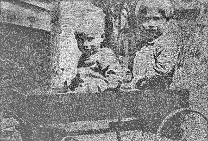Marker detail: Stanley & Victor Cornell Deger. Click for full size. Marker detail: Stanley & Victor Cornell Deger image. Click for full size.