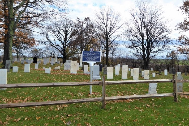 Patriot Burials Marker. Click for full size. Patriot Burials Marker image. Click for full size.