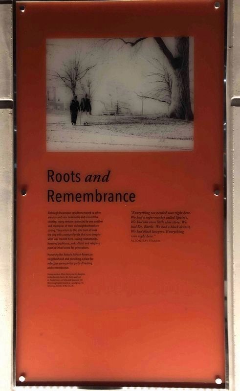 Roots and Rememberance image. Click for full size.