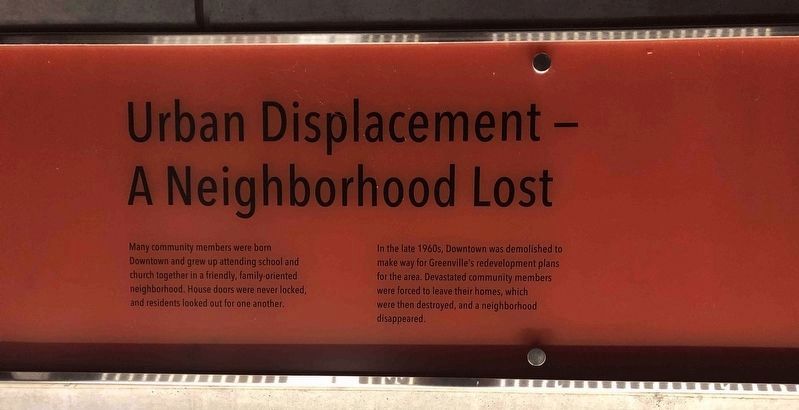 Urban Displacement -- A Neighborhood Lost image. Click for full size.