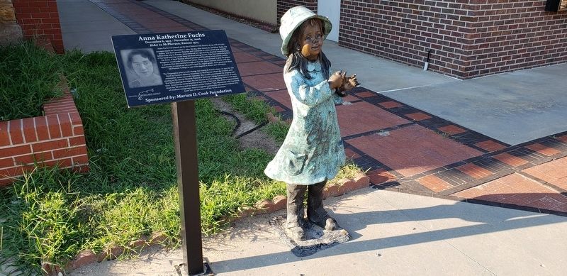 Anna Katherine Fuchs Marker & Sculpture. Click for full size. Anna Katherine Fuchs Marker & Sculpture image. Click for full size.