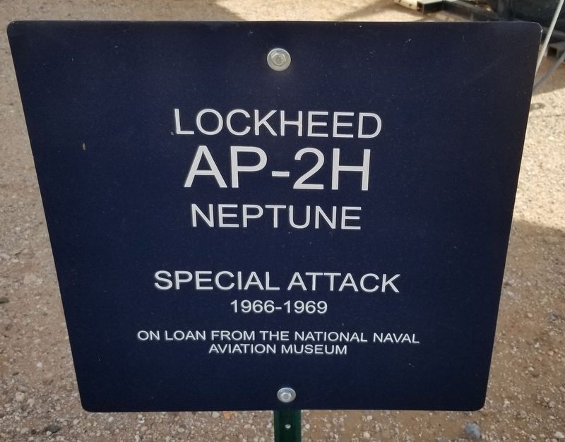 Lockheed AP-2H Neptune Marker. Click for full size. Lockheed AP-2H Neptune Marker image. Click for full size.