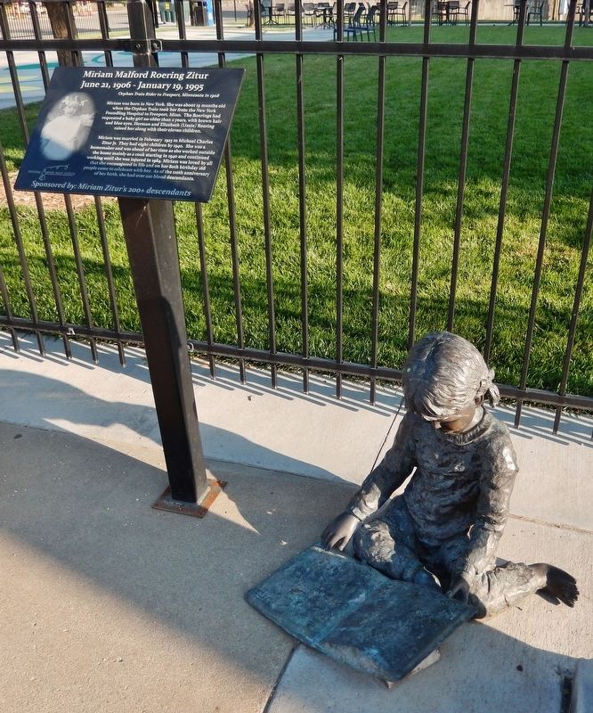 Miriam Malford Roering Zitur Marker & Sculpture. Click for full size. Miriam Malford Roering Zitur Marker & Sculpture image. Click for full size.