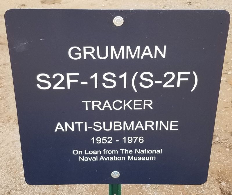 Grumman S2F-1S1(S-2F) Marker. Click for full size. Grumman S2F-1S1(S-2F) Marker image. Click for full size.