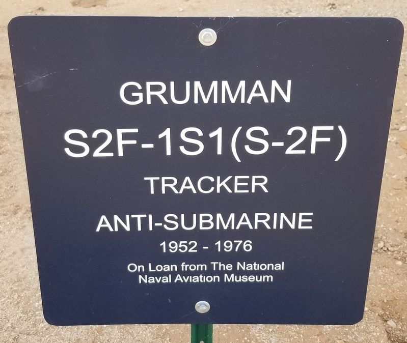 Grumman S2F-1S1(S-2F) Marker image. Click for full size.