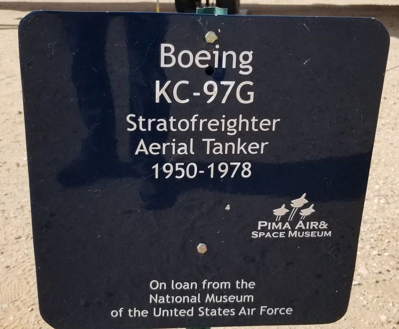Boeing KC-97G Marker. Click for full size. Boeing KC-97G Marker image. Click for full size.