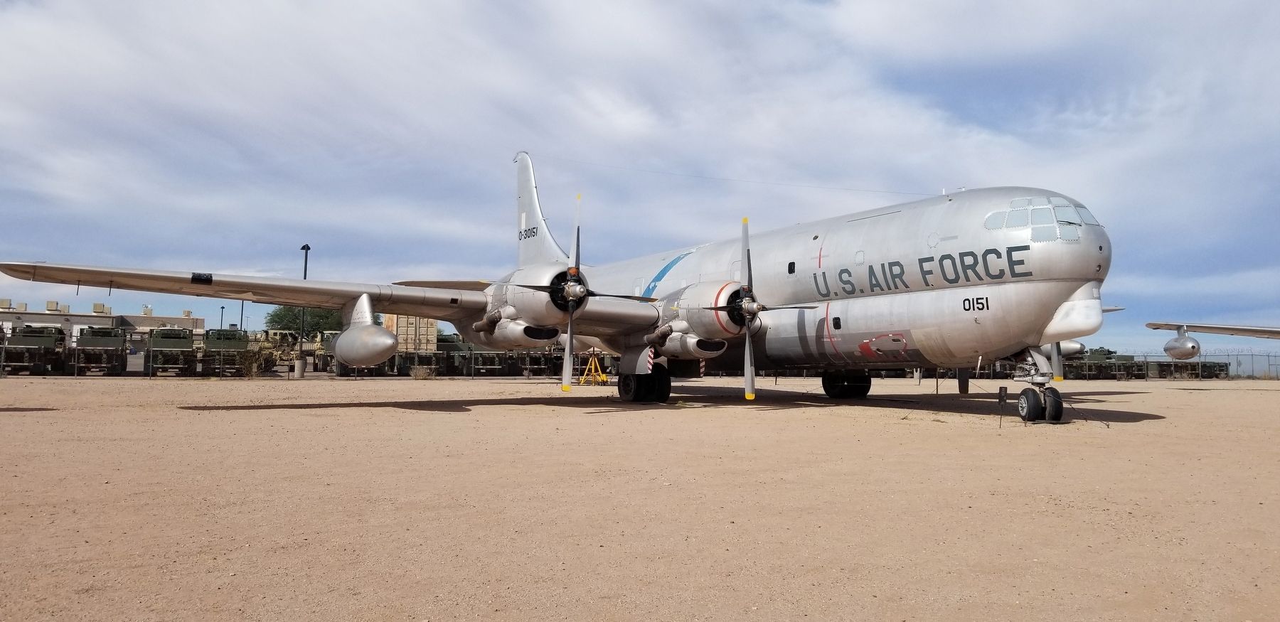 The Boeing KC-97G. Click for full size. The Boeing KC-97G image. Click for full size.