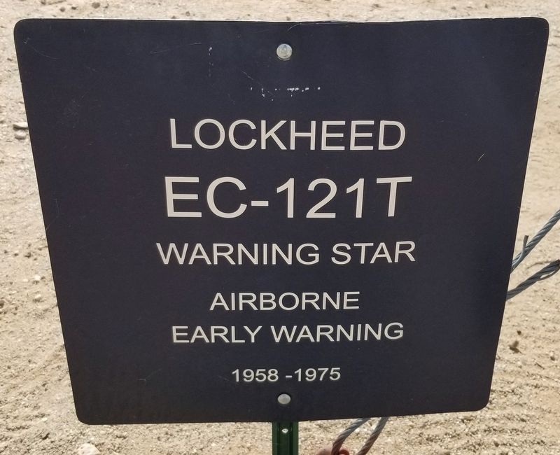 Lockheed EC-121T Marker. Click for full size. Lockheed EC-121T Marker image. Click for full size.