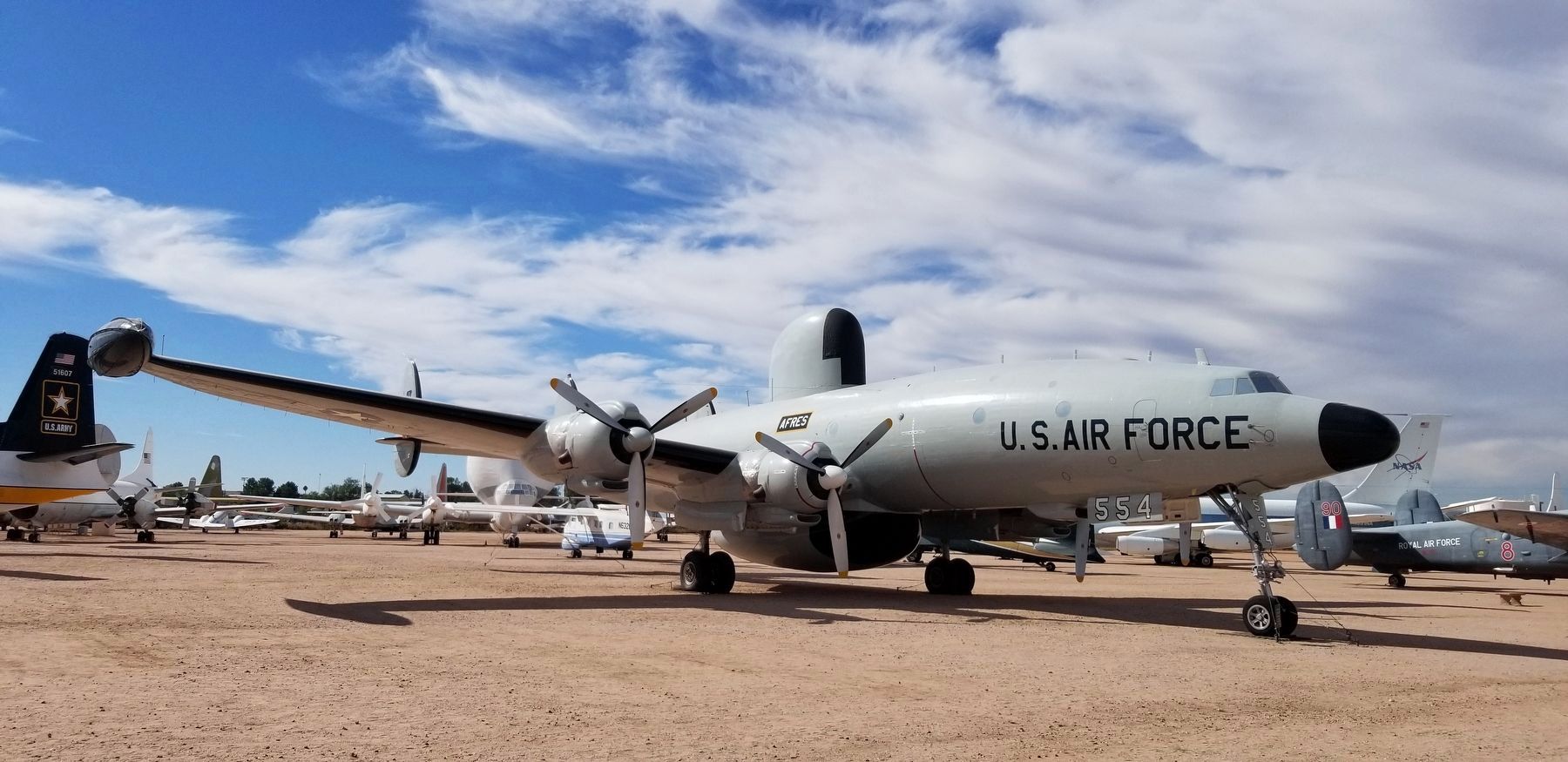 The Lockheed EC-121T. Click for full size. The Lockheed EC-121T image. Click for full size.
