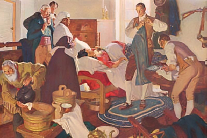 "Dawn of Abdominal Surgery" by Dean Cornell. Click for full size. "Dawn of Abdominal Surgery" by Dean Cornell image. Click for full size.