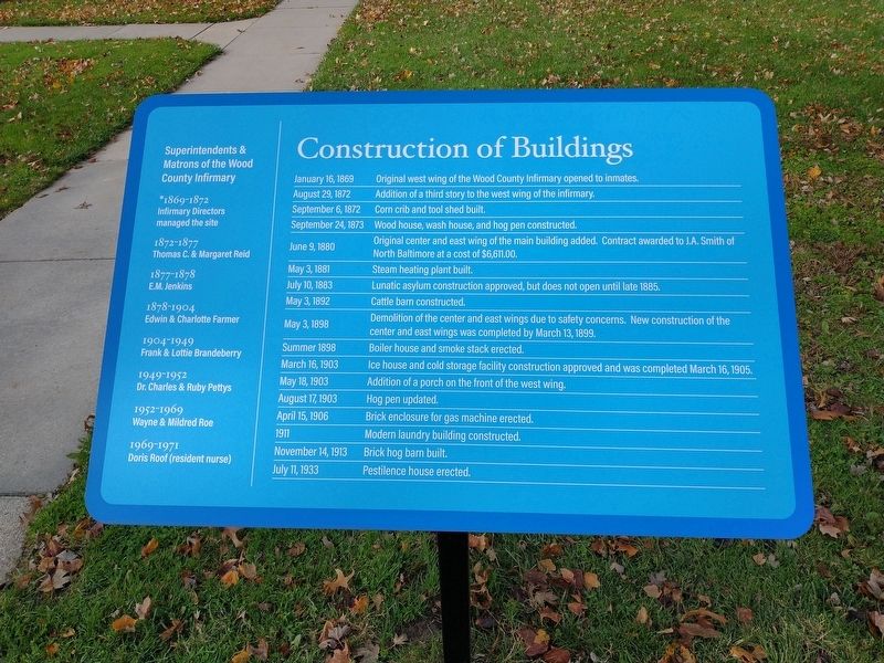 Construction Of Buildings Marker image. Click for full size.