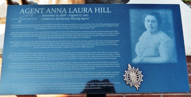 Agent Anna Laura Hill Marker image. Click for full size.
