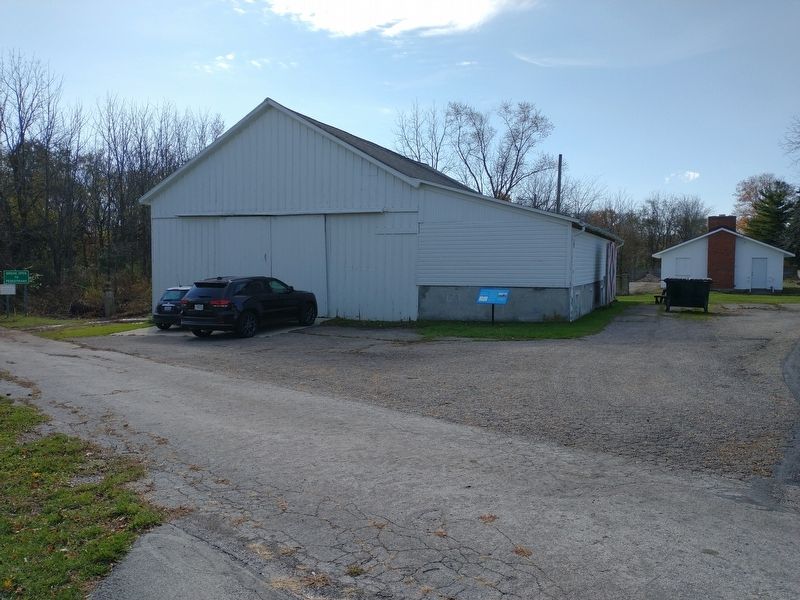 Corn Crib & Tool Shed, 1872 Marker. Click for full size. Corn Crib & Tool Shed, 1872 Marker image. Click for full size.