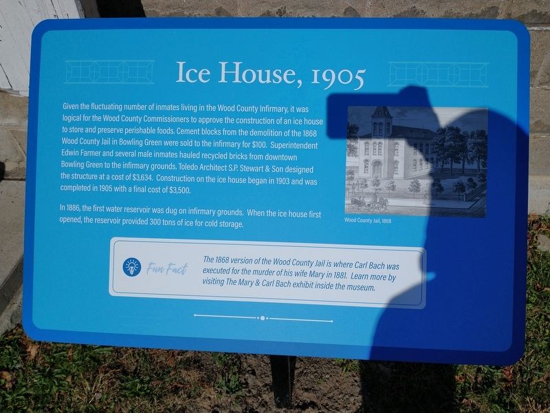Ice House, 1905 Marker image. Click for full size.