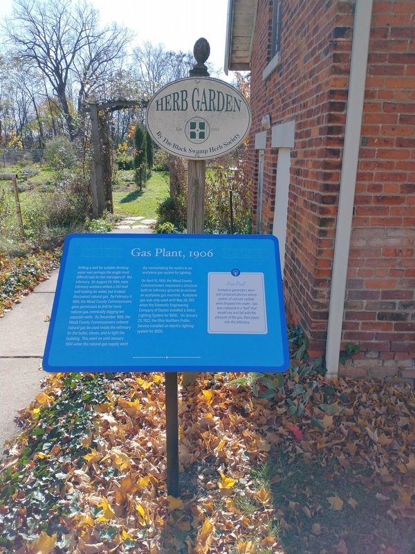 Gas Plant, 1906 Marker. Click for full size. Gas Plant, 1906 Marker image. Click for full size.