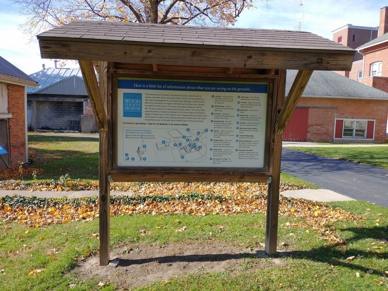 Here is a little bit of information about what you are seeing on the grounds... Marker. Click for full size. Here is a little bit of information about what you are seeing on the grounds... Marker image. Click for full size.