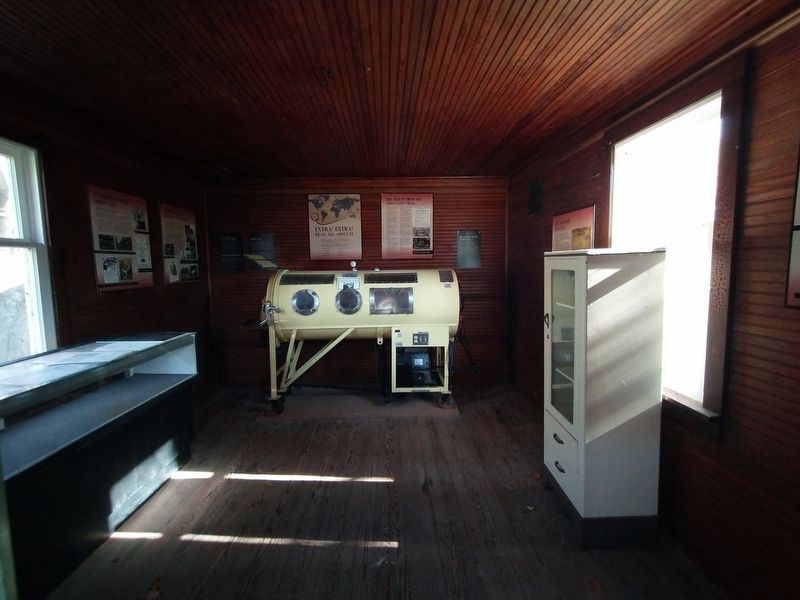 An interior view of the Pestilence House 1933 image. Click for full size.