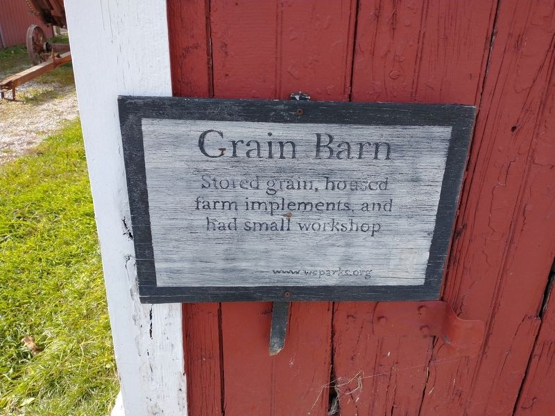 Grain Barn Marker. Click for full size. Grain Barn Marker image. Click for full size.