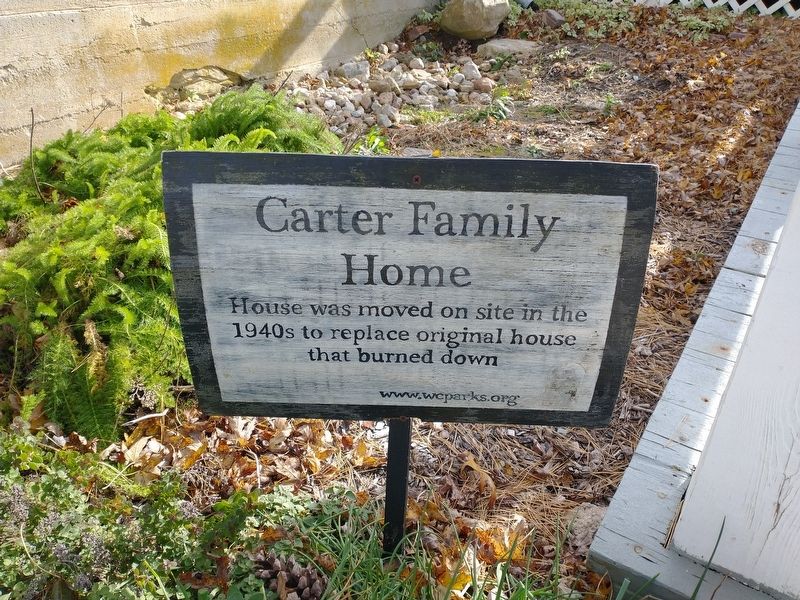 Carter Family Home Marker image. Click for full size.