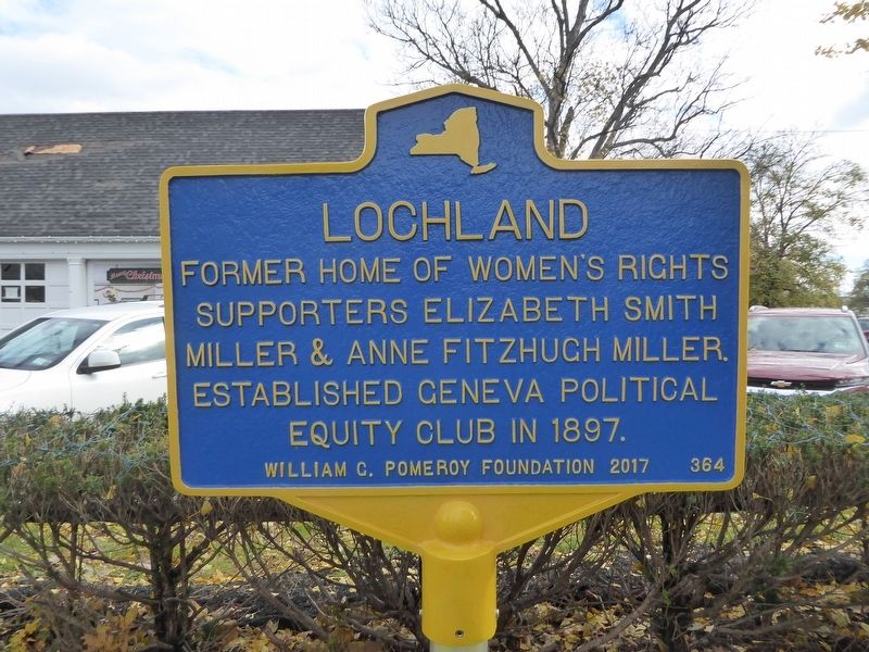 Lochland Marker. Click for full size. Lochland Marker image. Click for full size.