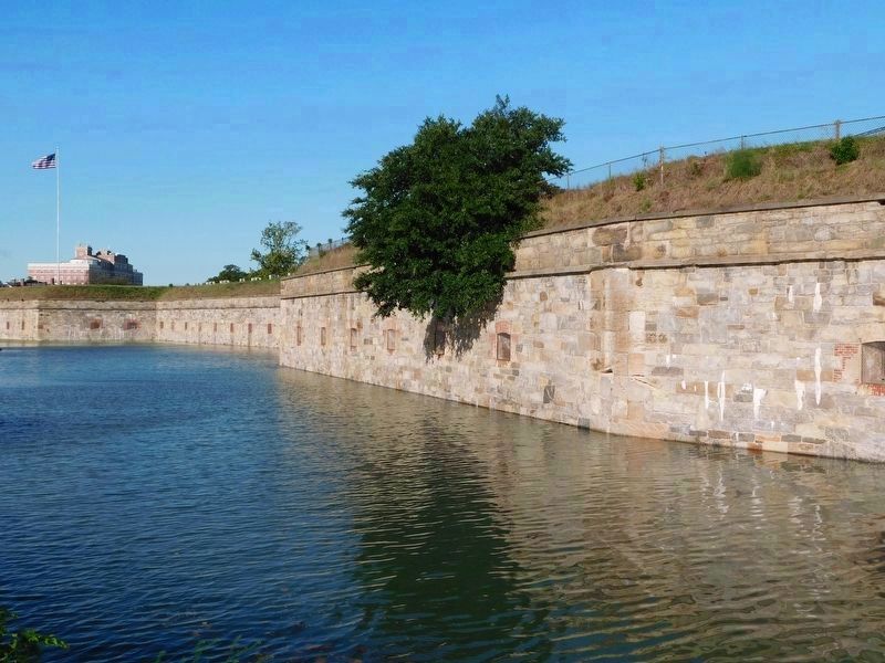 Fort Monroe Exterior. Click for full size. Fort Monroe Exterior image. Click for full size.