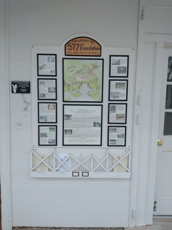 Hosta Shade Gardens / Bird Blinds Marker image. Click for full size.