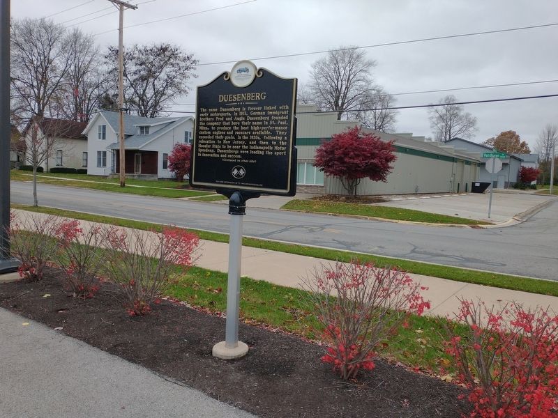 Duesenberg Marker. Click for full size. Duesenberg Marker image. Click for full size.
